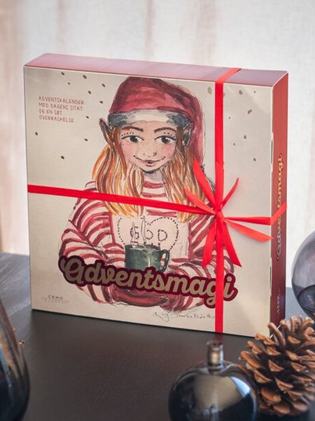 Hovedbilde Julekalender 2025 Bjørg adventsmagi godsaker/ oppmuntrende sitat