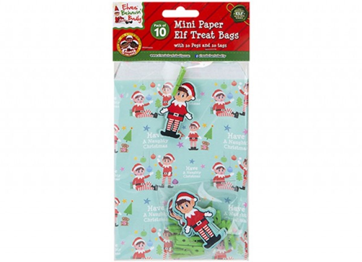 10 pk med Rampenisse papirposer